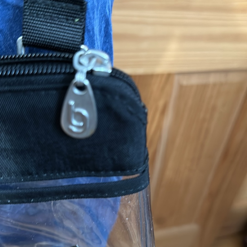 baggallini CLEAR CROSSBODY BAG water resistant NWT - Picture 5 of 14